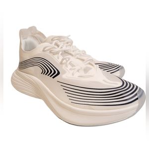 APL Streamline Geometric White Running Shoes 1221XC Men's Size 9.5